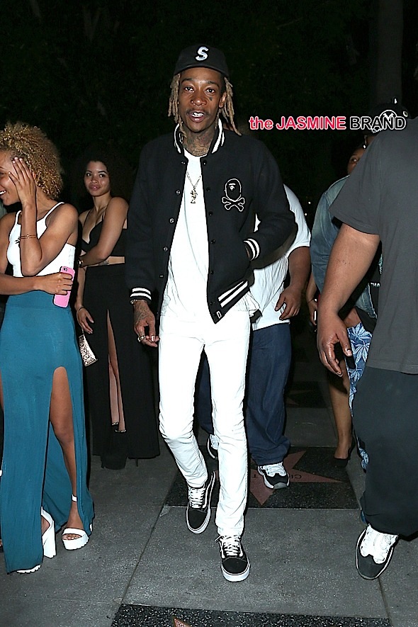 Wiz Khalifa Parties at Emmerson in Hollywood