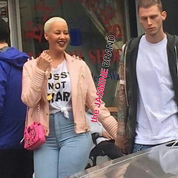 Amber Rose & Machine Gun Kelly Coupled-Up, Meagan Good Hits EmpowHer, Kris Jenner & Corey Gamble Snap-It-Up + Omeeka, J.Lo, Diddy, Taraji P. Henson [Photos]