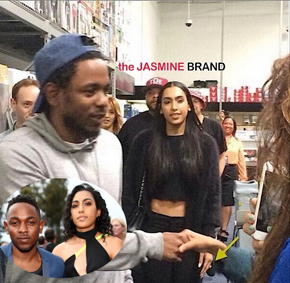 BBC Newsbeat on X: I'm loyal to the soil. Kendrick Lamar confirms his  engagement to his girlfriend of ten years, Whitney Alford.   / X