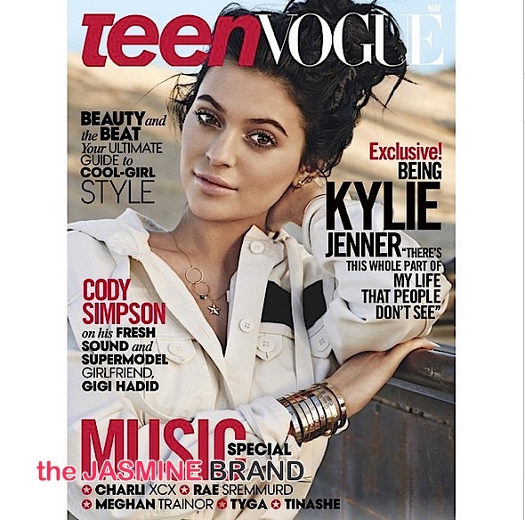 KylieJenner Rocks Faux Locs for Teen Vogue + Talks Social Media Trolls, Outrageous Hair & Insta Stalking Exes
