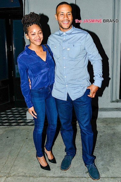 INF - Meagan Good & Boyfriend DeVon Franklin on Dinner Date