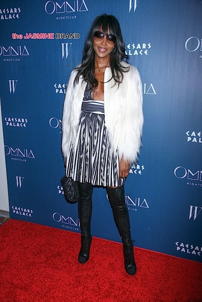 Naomi Campbell Kicks-off Omnia Nightclub's Grand Opening Weekend with a DJ Set on April 24, 2015