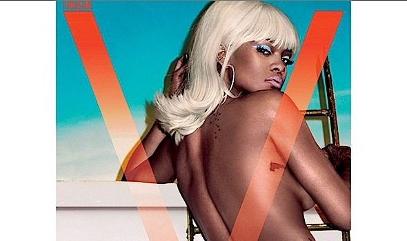 Topless & Haute! Rihanna Poses For ‘V Magazine’ [Photos]