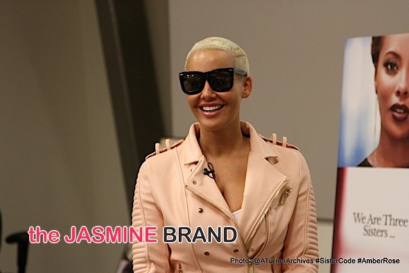 Amber Rose Speaks to Students at West LA College