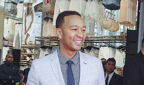 John Legend and H&M Host Grand Opening of New H&M Store in NYC [Photos]