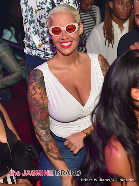 Amber Rose, Veronica Vega & Davido Party At ATL's Compound [Photos