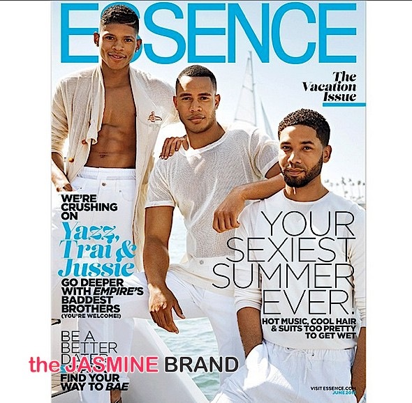 ‘Empire’ Actors Jussie Smollet, Bryshere ‘Yazz’ Gray & Trai Byers Cover Essence [Photos]