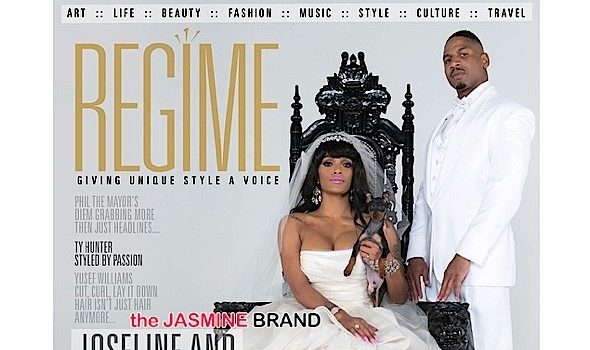 Stevie J & Joseline Hernandez Cover ‘REGIME’ In Wedding Attire + The Game Clowns Plies