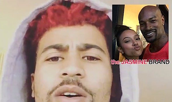(UPDATED) Chris Brown’s Rapper Kid Red Threatens Tyson Beckford Over Karrueche [VIDEO]