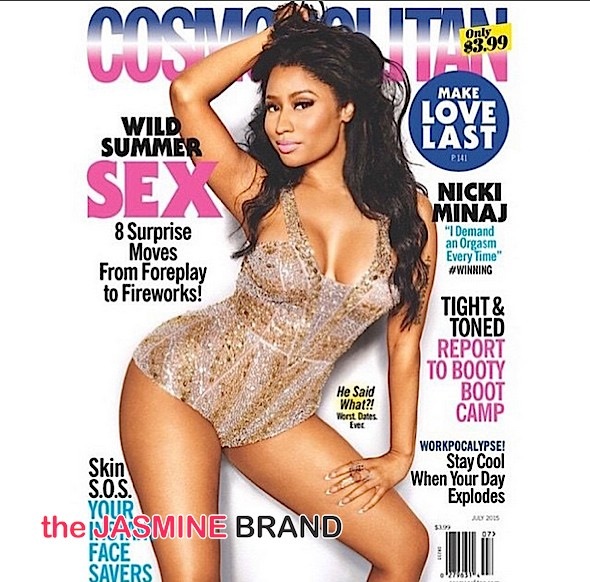 Nicki Minaj Requires An Orgasm: I think women should demand that! + See Her Cosmo Cover [Photo]