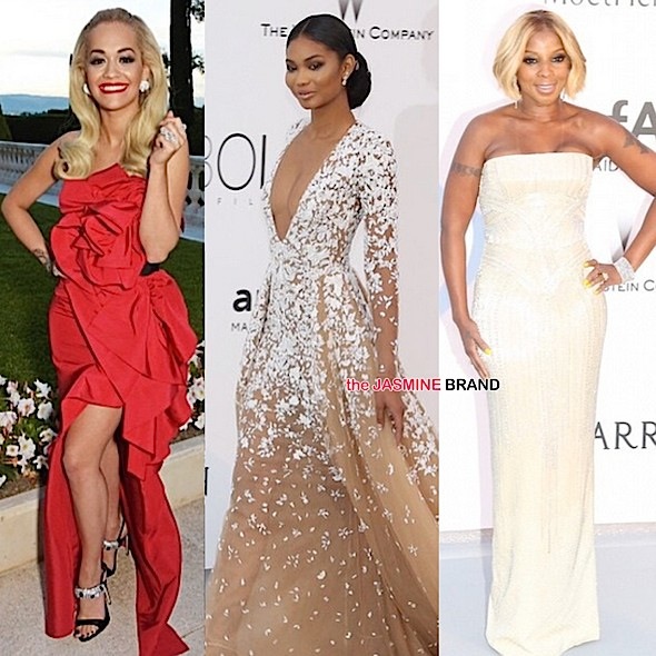 Rita Ora, Chanel Iman, Mary J. Blige