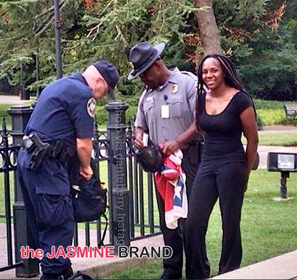 Bree Newsome Speaks Out After Being Jailed For Removing Confederate Flag: Black Lives Matter. This is non-negotiable.