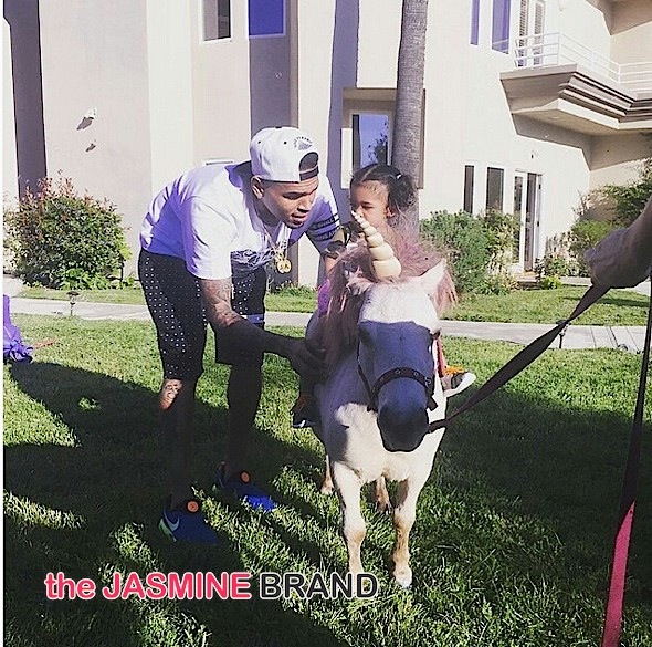 Chris Brown Throws Daughter Royalty HUGE B-Day Bash On Father’s Day [Photos]