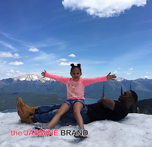 Daddy Daughter Time! Jamie Foxx & Daughter Annalise Vacay In Montana [Photos]