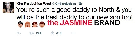 Kim Kardashian Announces Baby Boy-the jasmine brand