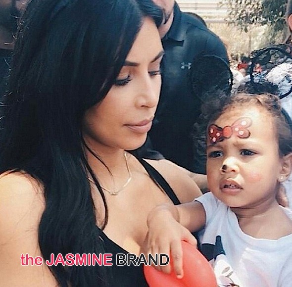 Kim Kardashian-Baby North West 2nd Birthday Disneyland-the jasmine brand
