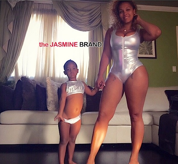 Ex-LHHNY Star Kimbella, Criticized For Posting Photo With Daughter in Bikini