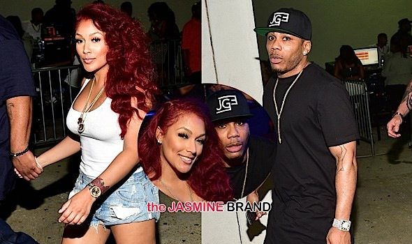 Celebrity Couple Nelly & Shantel Jackson Party At ATL’s Compound [Photos]