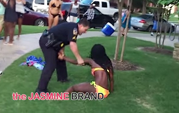 Excessive Force or Nah? Texas Officer Placed On Leave After Disturbing Pool Party Video [WATCH]