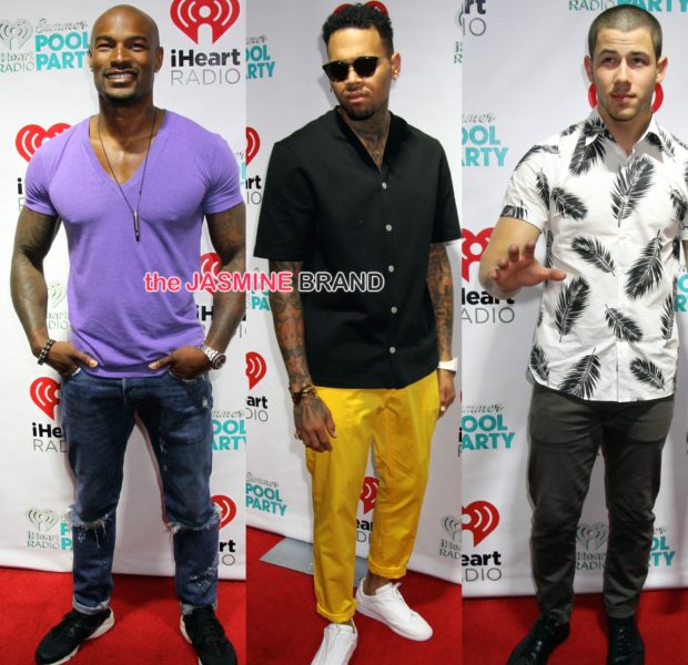 Chris Brown, Tyson Beckford, Shaggy, Mario Lopez, Nick Jonas Hit iHeart Red Carpet [Photos]
