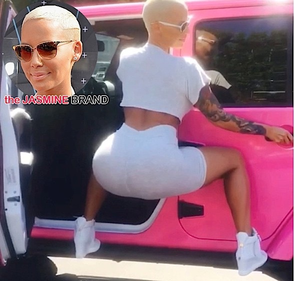 Amber Rose Teaches Us How to Twerk On A Car [VIDEO]
