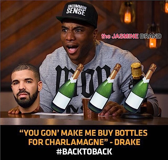 ‘Let’s be friends.’ Drake Makes Nice With Radio Personality, Charlamagne [VIDEO]