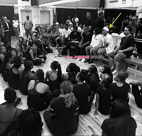 Chris Brown Surprises Students At Dance Class [VIDEO]