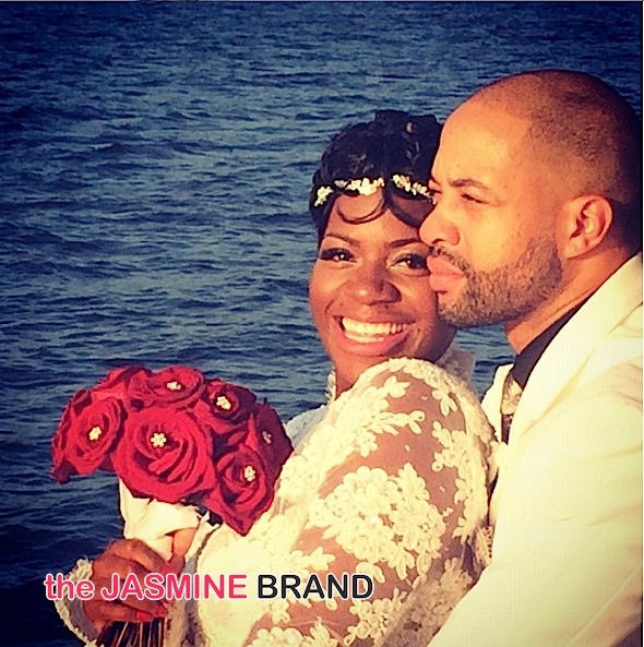 ‘God didn’t forget about me’ Fantasia Gushes After Marrying Kendall Taylor + See the Wedding Photos!