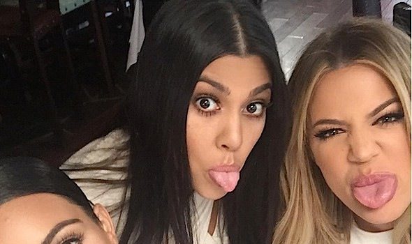 What Break-Up?! Kourtney Kardashian Goofs Off With Sisters Kim & Khloe [Photos]