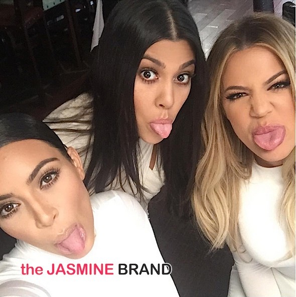 Kourtney, Kim & Khloe Kardashian Feud On Social Media During KUWTK Premiere