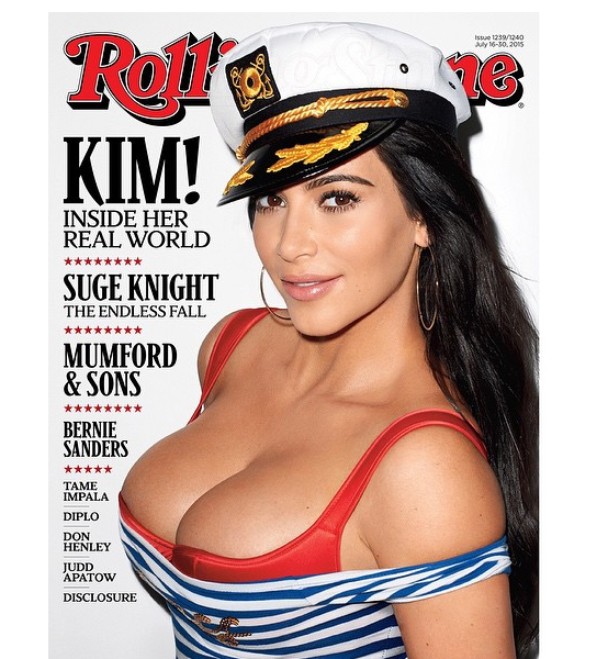 Kim Kardashian Believes She’s Smarter Than She’s Portrayed + See her Rolling Stone Cover!