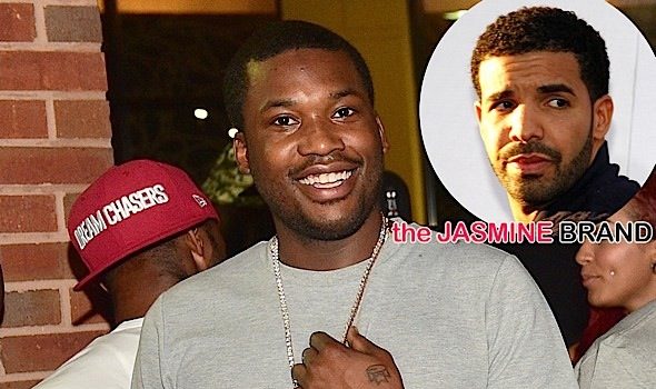 Meek Mill Yells At Fan Over Drake Sign [VIDEO]