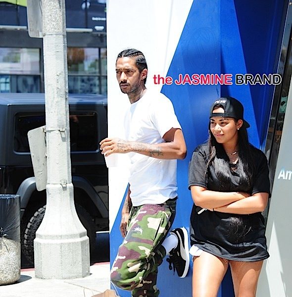 Nipsey Hussle & Lauren London In Fender Bender, Chanel Iman Lunches With NBA Boyfriend + Kendall & Kylie Jenner Hit Lady Liberty Building [Photos]