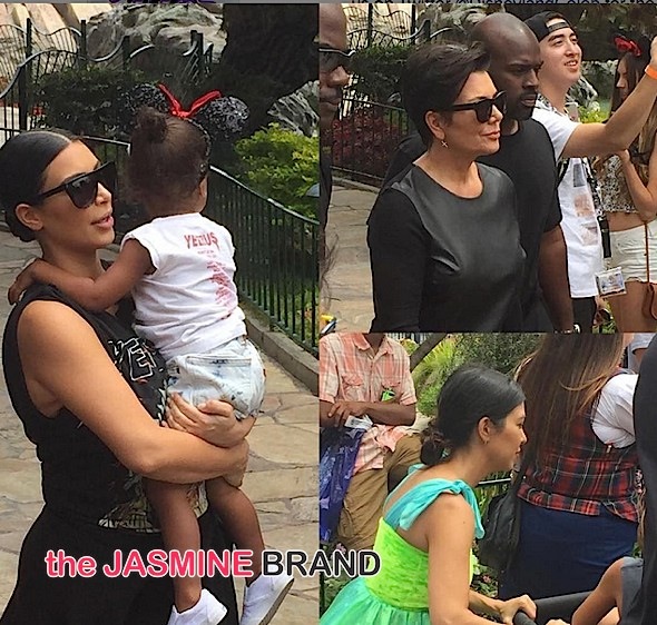 The Kardashian’s Take Disneyland For Penelope’s 3rd Birthday + Scott Disick M.I.A.! [Photos]