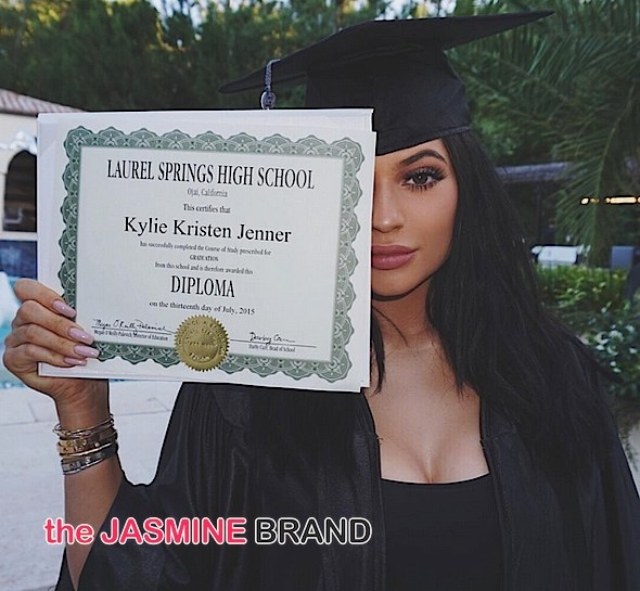 Kylie Jenner Officially Graduates From High School! Boyfriend Tyga, James Harden, Ryan Seacrest Spotted [Photos]