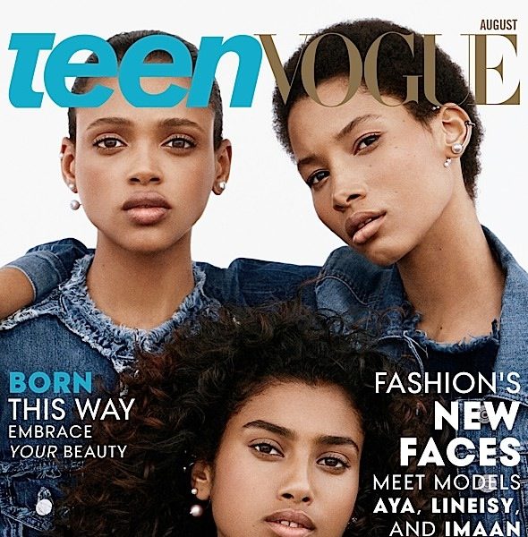 Teen Vogue Introduces New Faces of Fashion: Aya Jones, Lineisy Montero & Imaan Hammam