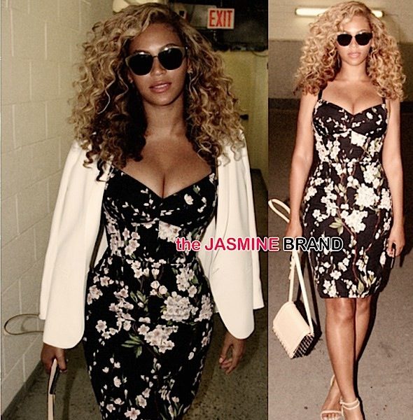 Beyonce’s Cleavage Bearing Dolce & Gabbana Dress Breaks Necks, Literally [Photos]