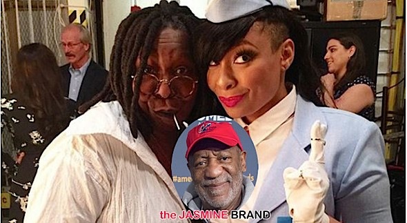 Whoopi Goldberg &Raven Symone Won’t Turn on Bill Cosby Just Yet [VIDEO]