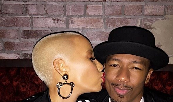 Amber Rose Gets Kissy Face With Nick Cannon + Inadvertently Lures Models Into Prostitution [VIDEO]