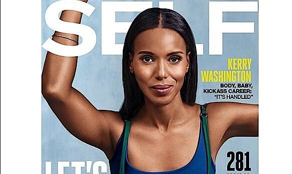 Kerry Washington Loves Her Post Preggo Body: It’s the site of a miracle now. I don’t want to be pre-miracle. + See Her Self Cover! [Photos]