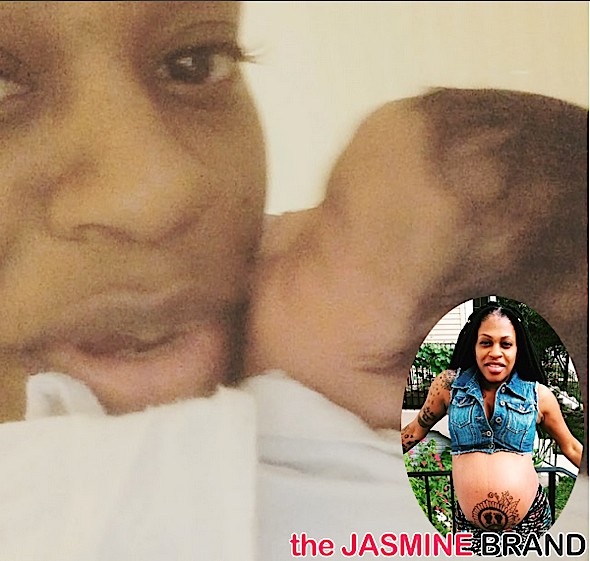 Singer Lil Mo Delivers Baby Boy, Shares Son’s First Kiss! [VIDEO]