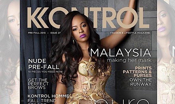 Basketball Wives LA’s Malaysia Pargo Snags KONTROL Cover [Photo]