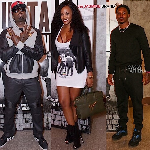 Brandon Jennings Rents Out Theater, Screens ‘Straight Outta Compton’: Memphitz, Malaysia Pargo, Marcc Rose, Dondria Attend [Photos]