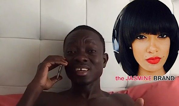 Comedian Michael Blackson Blasts Former Reality Star: You forgot to Botox your top lip!