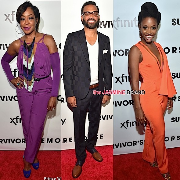 Mike Epps, Tichina Arnold, Teyonah Parris & More at “Survivor’s Remorse” Premiere [Photos]