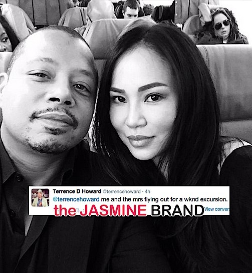 What Divorce? Terrence Howard Insists He’s Still With 3rd Wife Mira Pak