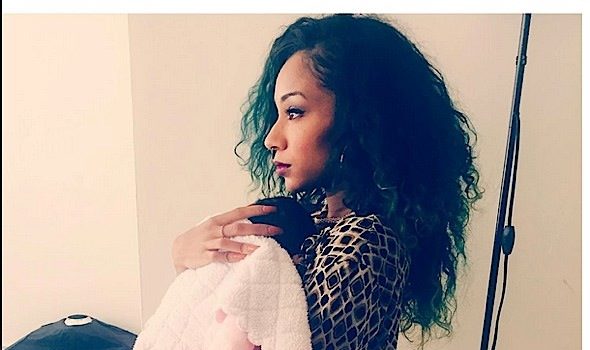 Singer Tiffany Evans Welcomes 2nd Child, Chaden [Photos]
