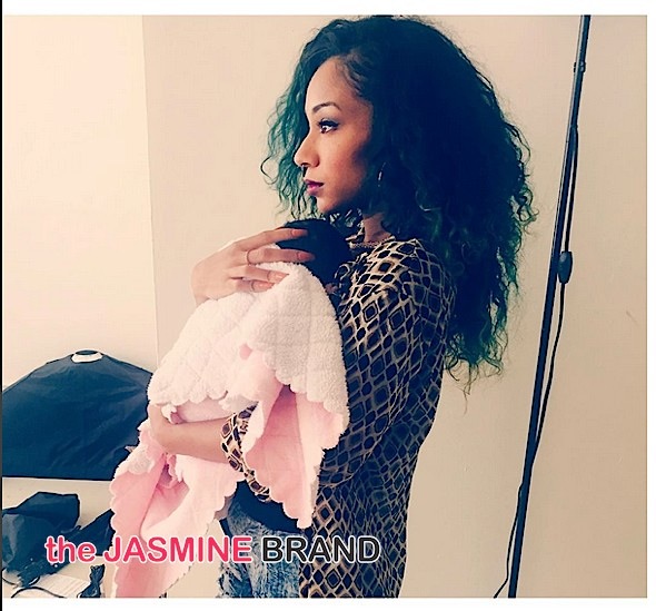 Singer Tiffany Evans Welcomes 2nd Child, Chaden [Photos]