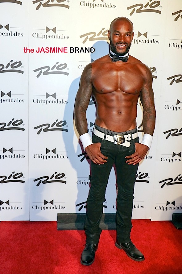 Tyson Beckford Returns to Celebrity Guest Host at Chippendales Theater in Las Vegas on August 28, 2015