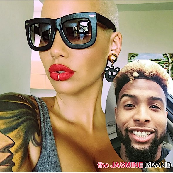 Is Amber Rose Dating NFL’er Odell Beckham Jr.? [Cup Cakin’ Alert]